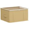 vidaXL Scatola di stoccaggio con finestra trasparente in alto 2 pcs