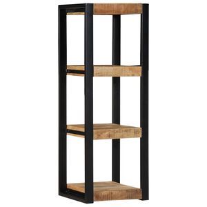 vidaXL Mensola da Parete 35x35x100cm in Legno Massello di Mango Grezzo