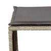 vidaXL Set Divano da Giardino 5pz con Cuscini Grigio Chiaro Polyrattan