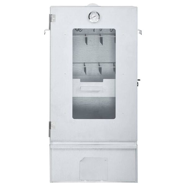 vidaXL Forno Affumicatore BBQ Generatore Fumo Freddo Acciaio Zincato