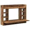 vidaXL Scrivania a parete Legno vecchio Legno ingegnerizzato