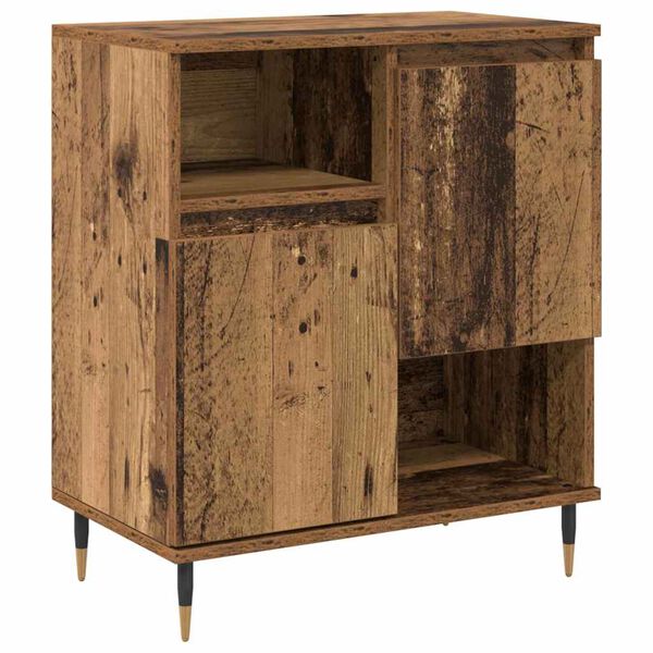vidaXL Credenza Legno vecchio 60 x 35 x 70 cm