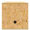 vidaXL Terrario Marrone 100 x 40 x 40 cm OSB