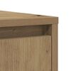 vidaXL Credenza Rovere Artigianale 85x34x76 cm in Legno Multistrato