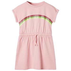 vidaXL Abito da Bambina con Coulisse Rosa Chiaro 104