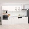 vidaXL Set Armadi da Cucina 7 pz Lyon Bianco in Truciolato
