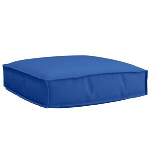 vidaXL Cuscino Blu Reale 60 x 60 x 12 cm Tessuto Oxford