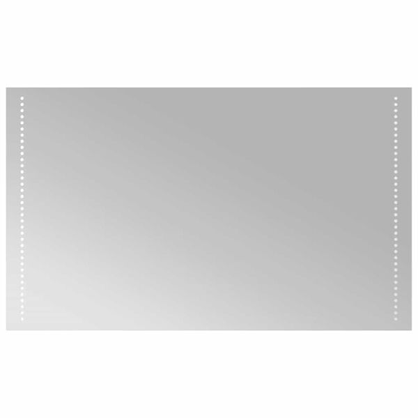vidaXL Specchio da Bagno con Luci LED 100x60 cm