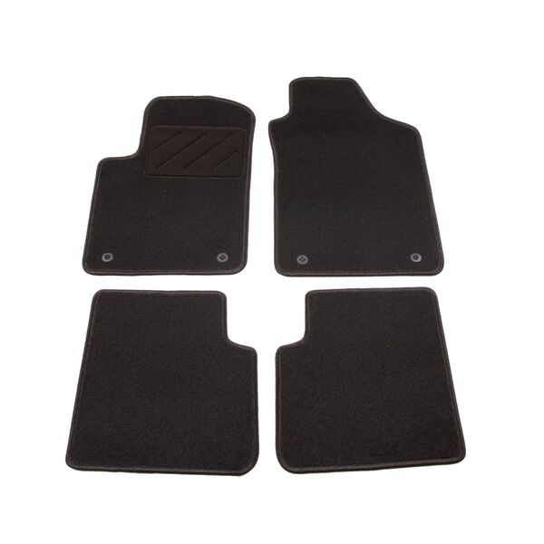 vidaXL Set di Tappetini per Auto 4 pz per Fiat 500 C Twinair