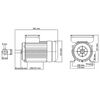 vidaXL Motore Elettrico Monofase Alluminio 2,2kW/3HP 2 Poli 2800 RPM