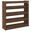 vidaXL Scarpiera Rovere Marrone 80x25x81 cm in Legno Multistrato
