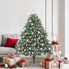 vidaXL Albero di Natale artificiale con 300 LED Verde 180 cm