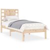 vidaXL Giroletto senza Materasso 90x200 cm in Legno Massello di Pino
