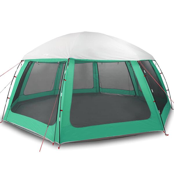 vidaXL Tenda da piscina con Patta Rimovibile&Pareti in Rete 612x612 cm