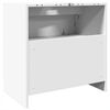 vidaXL Mobile Lavabo Bianco 59x37x59 cm in Truciolare