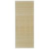 vidaXL Tappeto Rettangolare in Bamb&ugrave; Naturale 150 x 200 cm