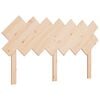 vidaXL Testiera per Letto 151,5x3x81 cm in Legno Massello di Pino