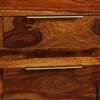 vidaXL Credenza in Legno Massello di Acacia 160x35x75 cm