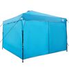 vidaXL Tenda Aggiuntiva Pop-Up Blu 300 x 300 cm Tessuto