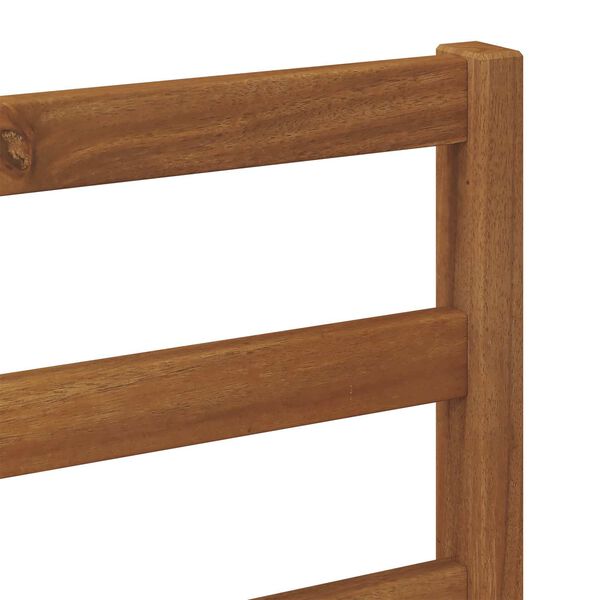 vidaXL Set divani 3 pcs Naturale Legno di Acacia Massello