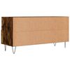 vidaXL Mobile Porta TV Rovere Fumo 102x36x50 cm in Legno Multistrato