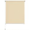 vidaXL Tenda a Rullo per Esterni 300x140 cm Crema