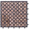 vidaXL Pannelli Decking 11 pz 30x30cm in Legno Massello di Recupero