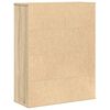 vidaXL Libreria Rovere Sonoma 60x24x76,5 cm in Legno Multistrato
