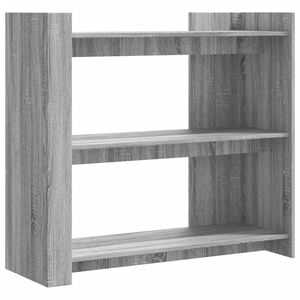 vidaXL Tavolo Consolle Grigio Sonoma 100x35x90 cm in Legno Multistrato