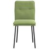 vidaXL Sedie da Pranzo 2 pz Verde Chiaro in Velluto