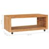 vidaXL Tavolino da Salotto 110x60x40 cm in Legno Massello di Teak