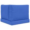 vidaXL Cuscino per divano da esterno 3 pcs Turchese Poliestere