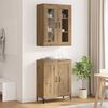 vidaXL Credenza Rovere artigianale 69,5 x 34 x 180 cm