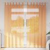 vidaXL Tende in Voile con Passanti 2 pz Arancio 140x225 cm