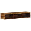 vidaXL Mobile TV a Parete 100x30x19 cm in Legno Massello di Recupero