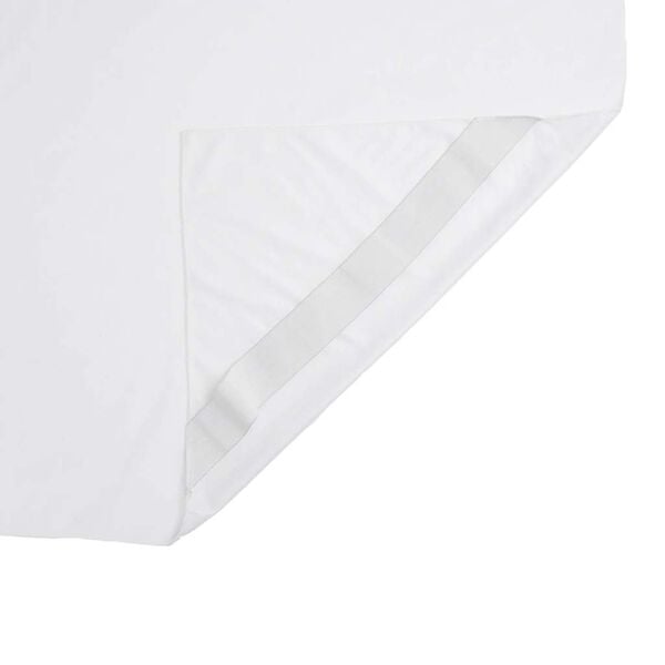 vidaXL Coprimaterasso Bianco 140x200 cm Impermeabile