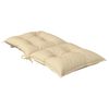 vidaXL Cuscini per Sedia da Giardino 4 pz Beige 100x50x7 cm Tessuto