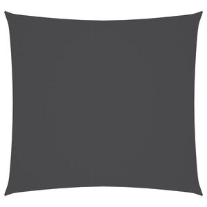 vidaXL Vela Parasole in Tela Oxford Quadrata 7x7 m Antracite