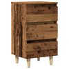 vidaXL Comodino Legno Vecchio 40x35x69 cm in Legno Multistrato