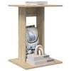 vidaXL Tavolo laterale Rovere Sonoma 45 x 40 x 62,5 cm