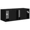vidaXL Mobile TV da parete Nero 78,5 x 31 x 29,5 cm Legno multistrato