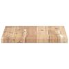 vidaXL Mensole da Parete 4 pz 40x30x2 cm Legno Acacia Non Trattato