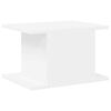 vidaXL Comodino Bianco 40 x 30 x 25 cm Legno multistrato
