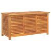 vidaXL Contenitore Giardino con Feritoia 113x50x56cm Massello Acacia
