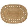 vidaXL Tappeto da Area Naturale 100 x 152 cm Juta