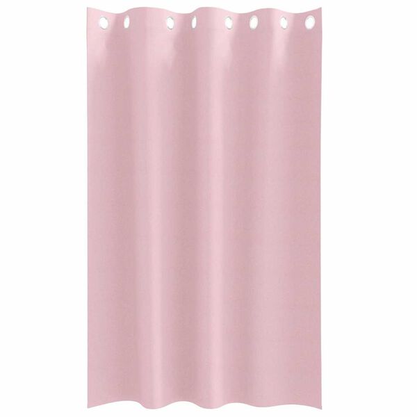 vidaXL Tende Blackout con Anelli 2 pcs Rosa baby 175 x 140 cm