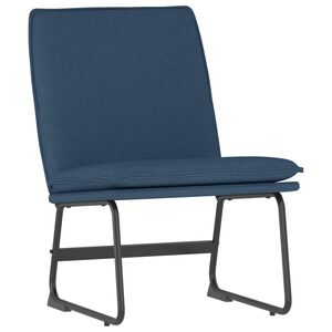 vidaXL Sedia Lounge Blu 52x75x76 cm in Tessuto
