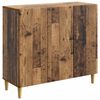 vidaXL Credenza Legno antico 89 x 34,5 x 80 cm Legno ingegnerizzato