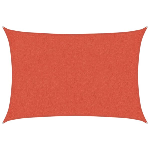 vidaXL Vela Parasole 160 g/m² Terracotta 2x3 m in HDPE