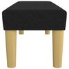 vidaXL Panca Nera 100x30x30 cm in Tessuto